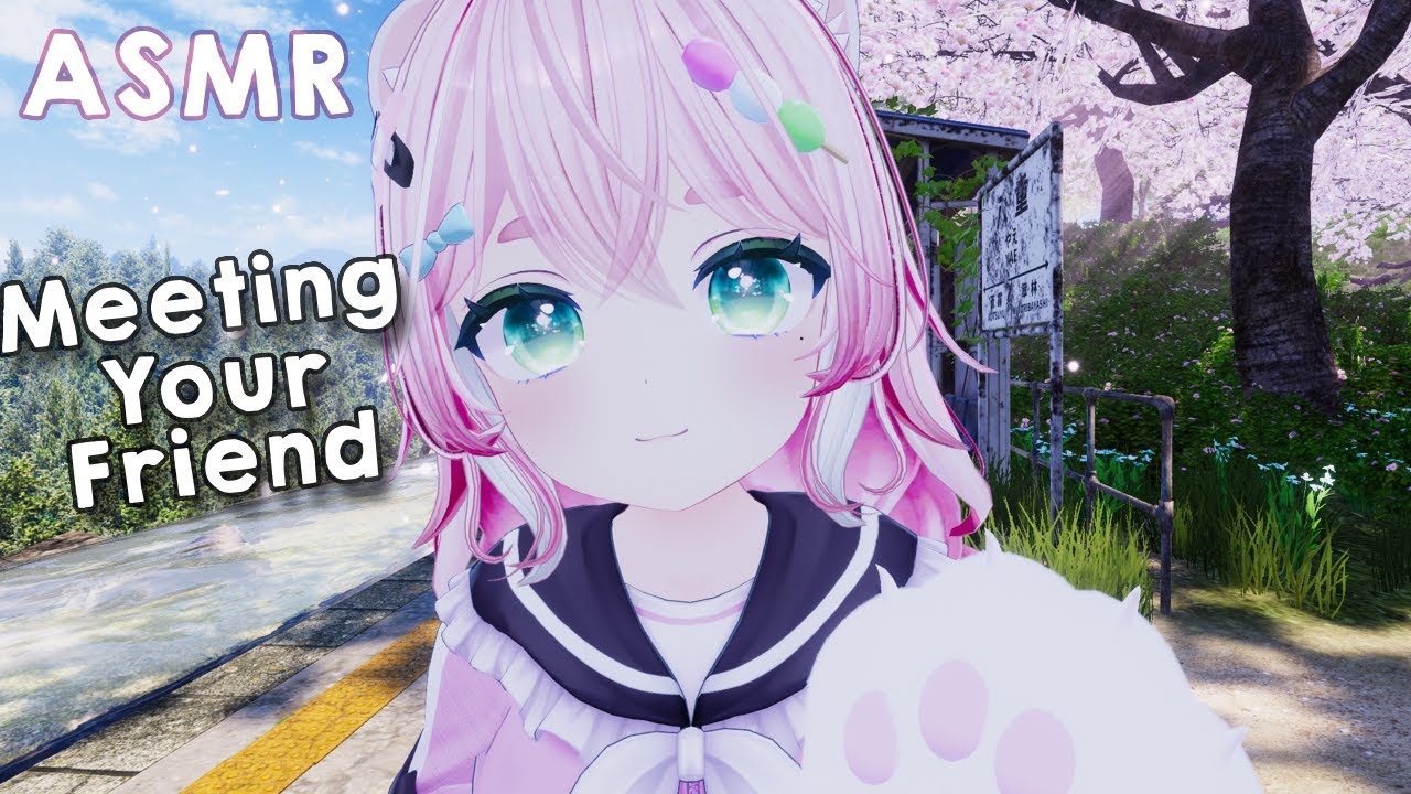 ASMR Roleplay: Meeting Your Friend 💕 (Whispered, Nature Sounds)