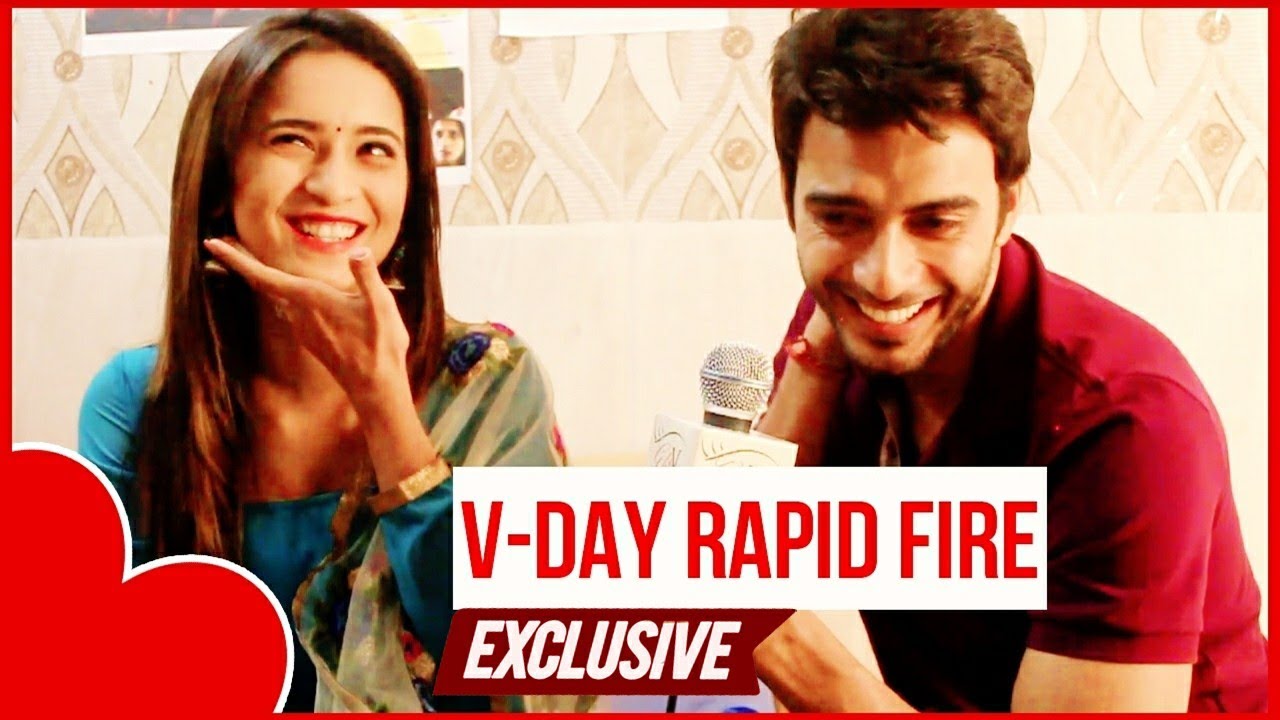 EXCLUSIVE! Shivani Surve & Vikram Singh Chauhan Plays Valentines Day RAPID FIRE With GlitzVision USA