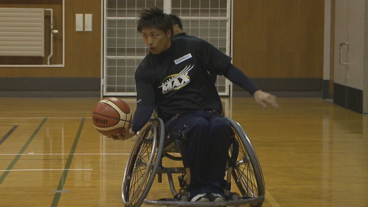 戦う姿希望に変えて 車いすバスケ「復興　スポーツの力」