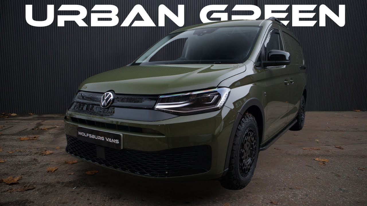 BUILDING A FISHING VAN PART TWO - URBAN GREEN VW CADDY - WOLFSBURG WEEKLY EP.18