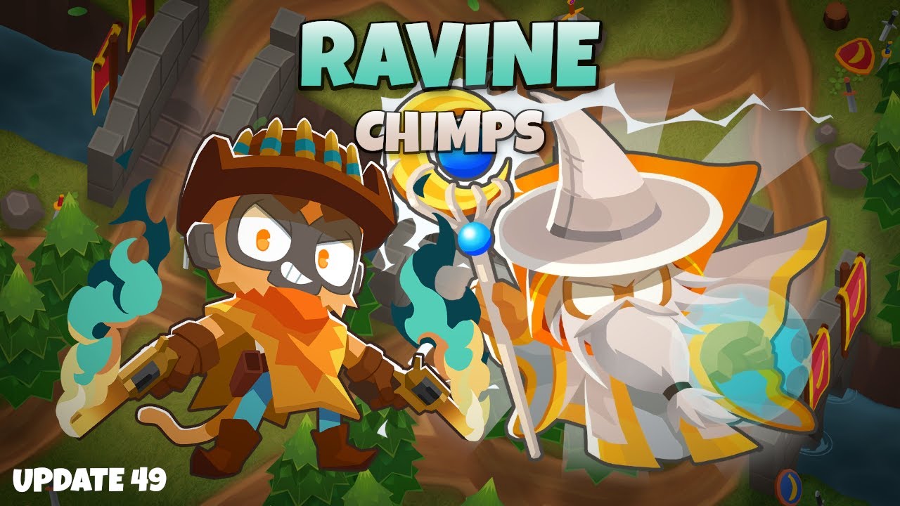 Buffed Blazing Sun & Nerfed Archmage | Ravine CHIMPS Black Border Guide (BTD6)