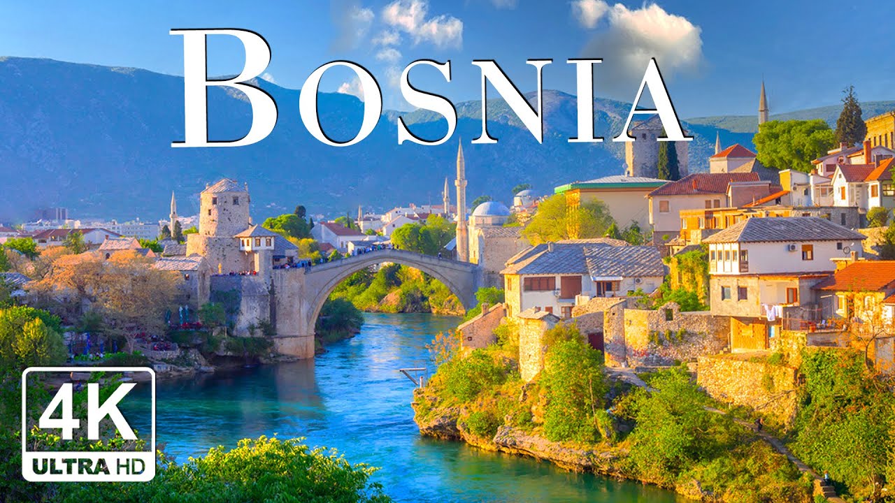 Explore Bosnia 4K VIDEO ULTRA HD - The Valley That Holds The Secrets Of Mankind with Relaxing Music