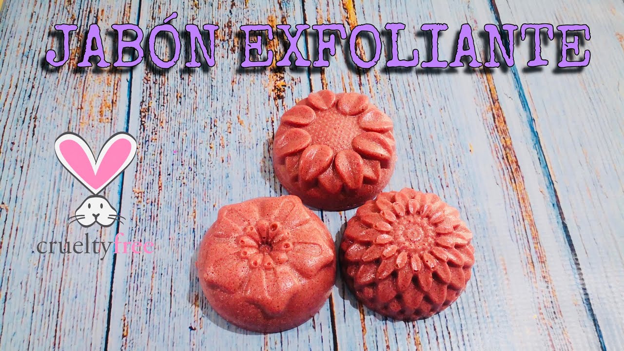 COMO HACER JABON EXFOLIANTE DE ARCILLA BASE GLICERINA
