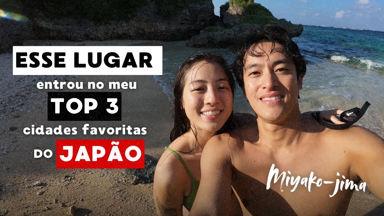 POUCOS BRASILEIROS CONHECEM ESSA PRAIA NO JAPÃO + Trintei! 🥳