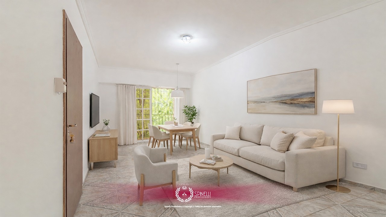 Venta departamento 2 ambientes 45M² con balcón en Pompeya apto crédito 2º x escaleras bajas expensas