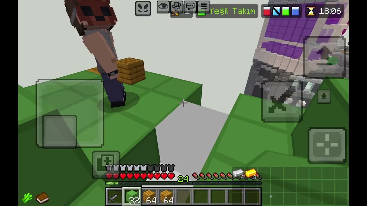 Bedwars ama saklan baç part1
