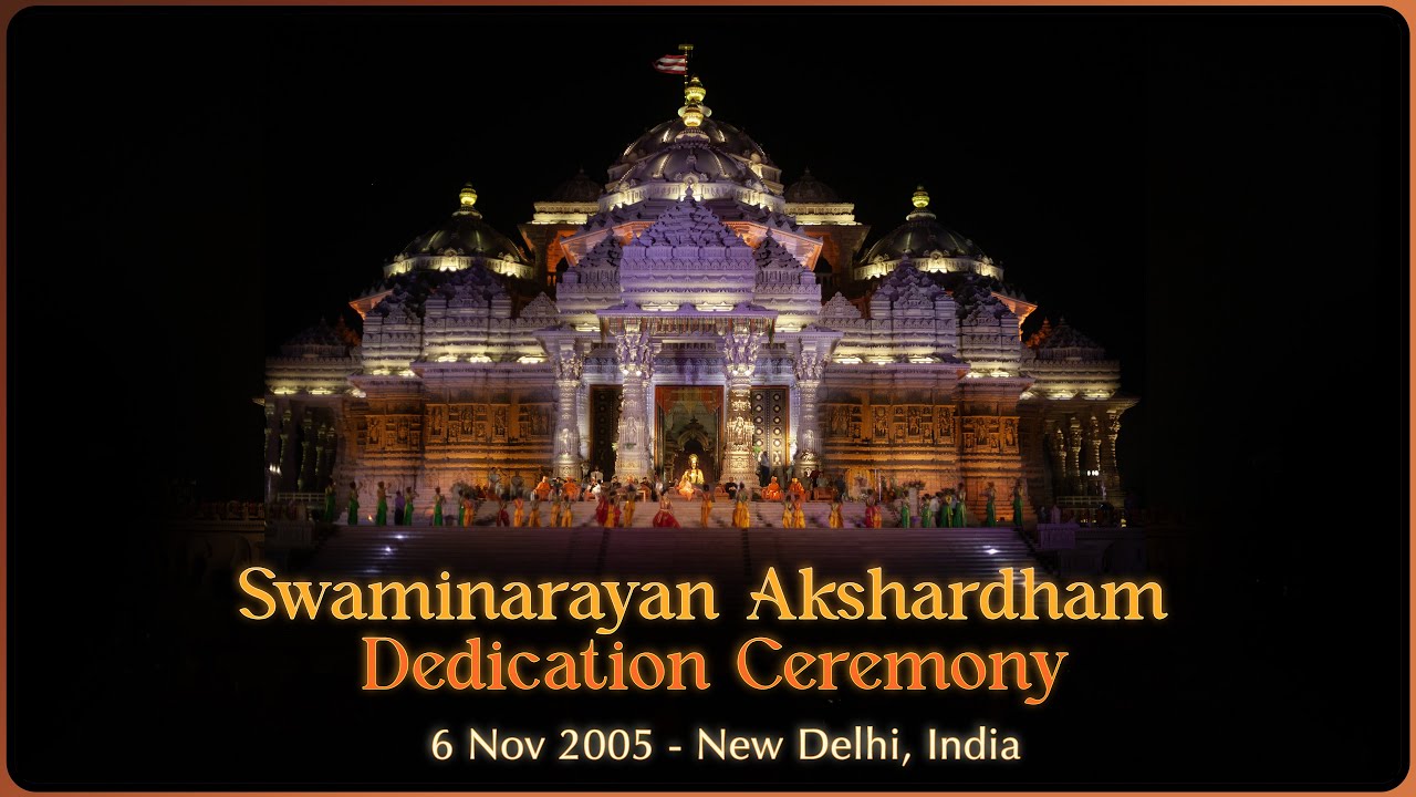 Swaminarayan Akshardham Dedication Ceremony, 6 Nov 2005