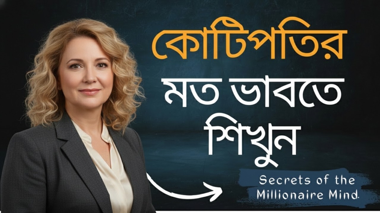 কোটিপতির মত ভাবতে শিখুন | Secrets of the Millionaire Mind | Book Summary in Bangla