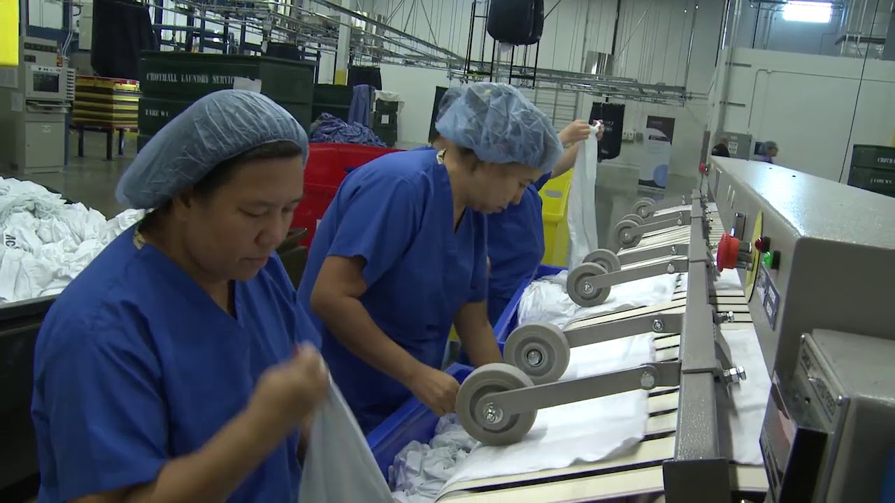 Crothall Manteca Laundry Tour