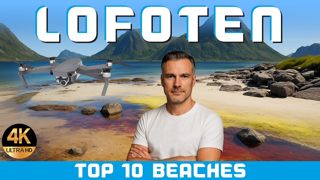 LOFOTEN top 10 beaches - Cold, Wild & Breathtaking Beaches | Cinematic Journey