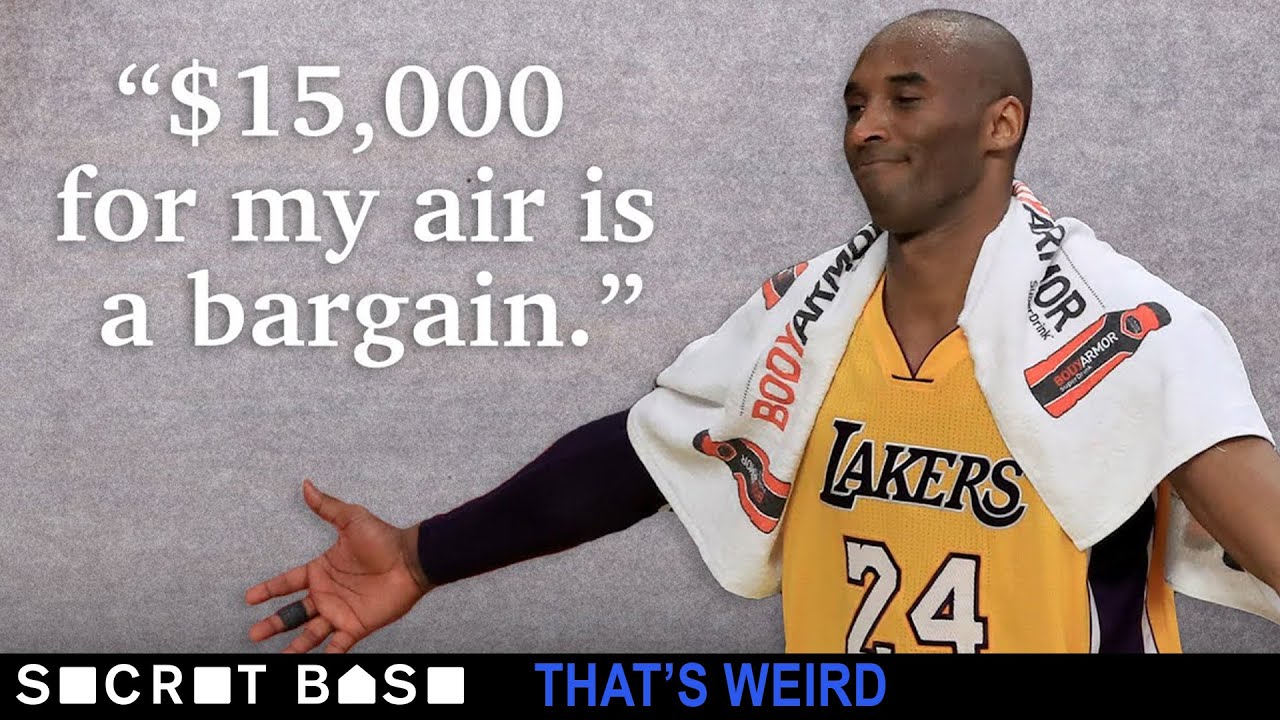 The bag of stadium air from Kobe's last game that nearly sold for $15k