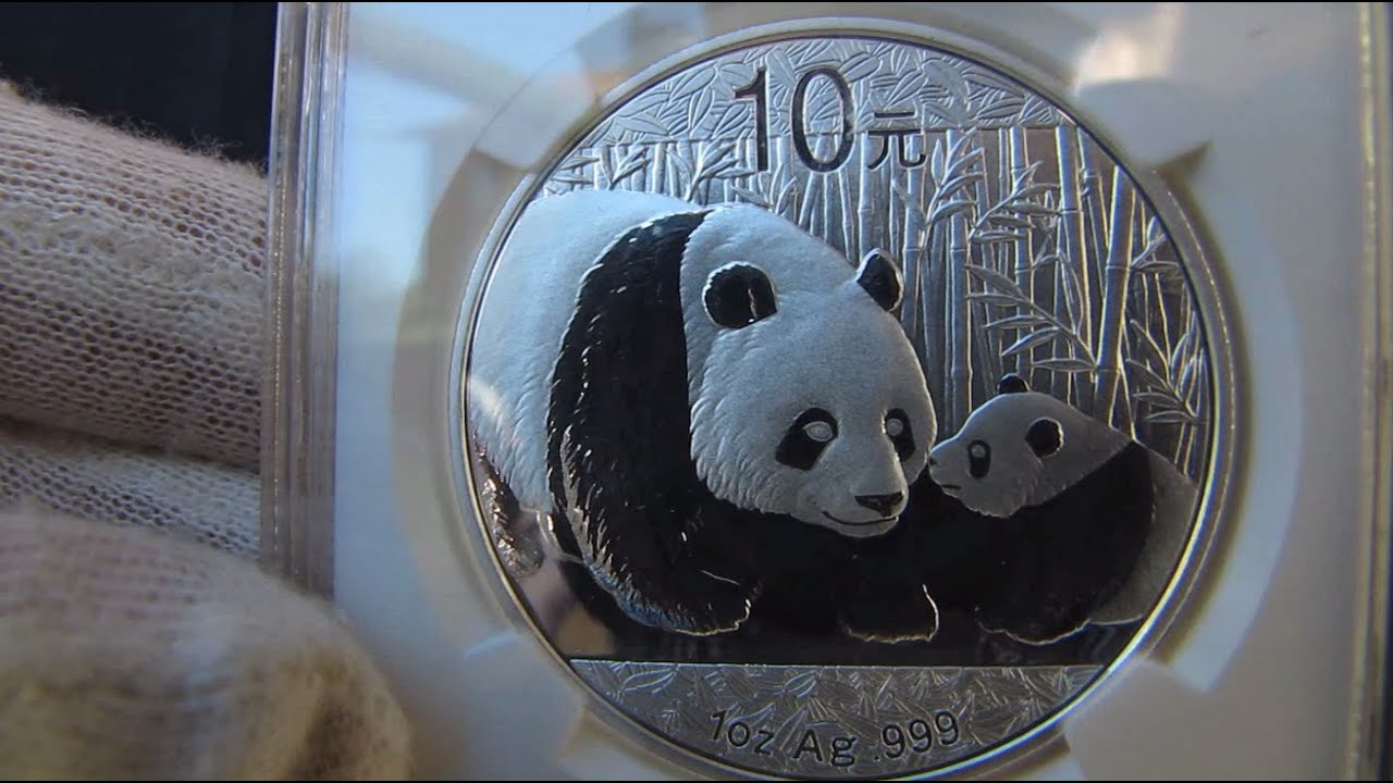 [HD] 2011 Chinese Panda - 1 oz Silver Coin