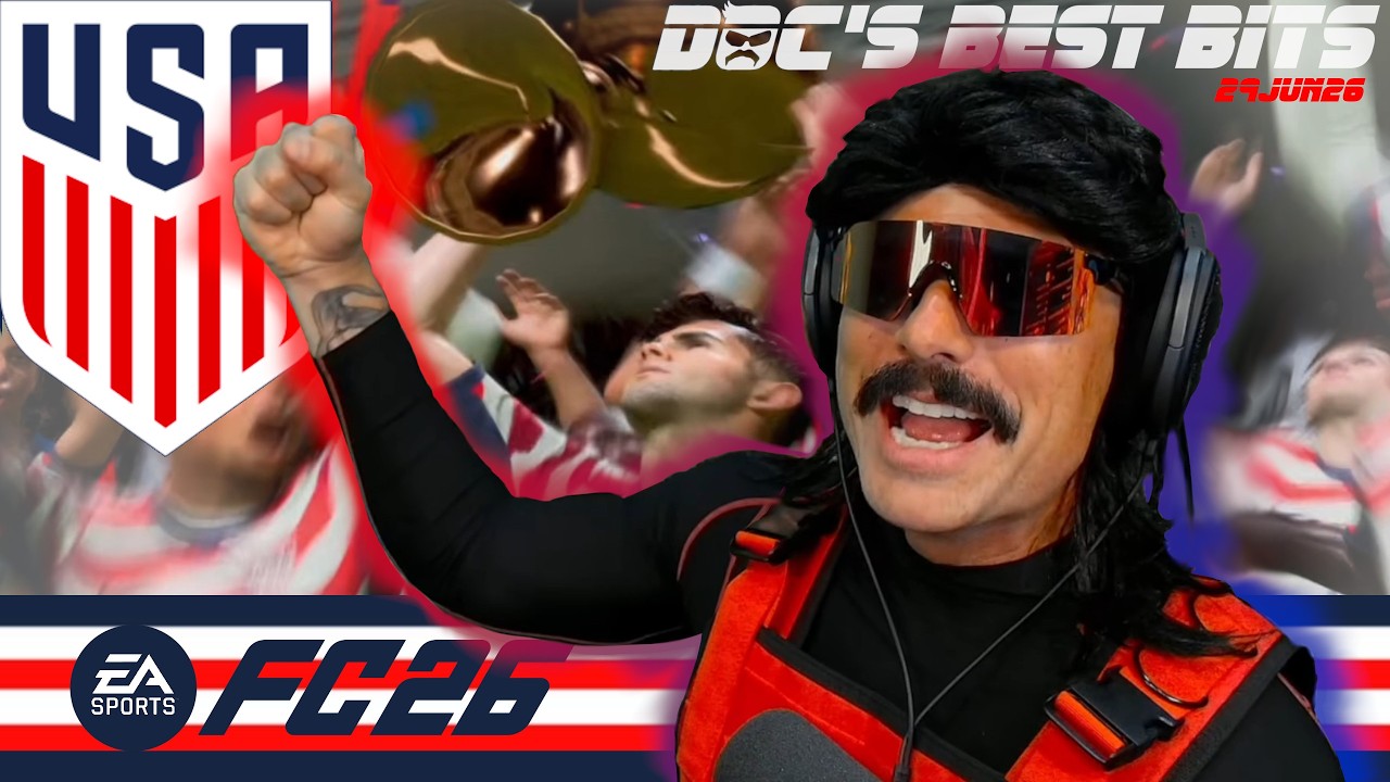 Лучшие моменты Дока (29.06.26) FIFA 26 &mdash; США! США! пока NagaShock НЕ УНИЧТОЖИТ!