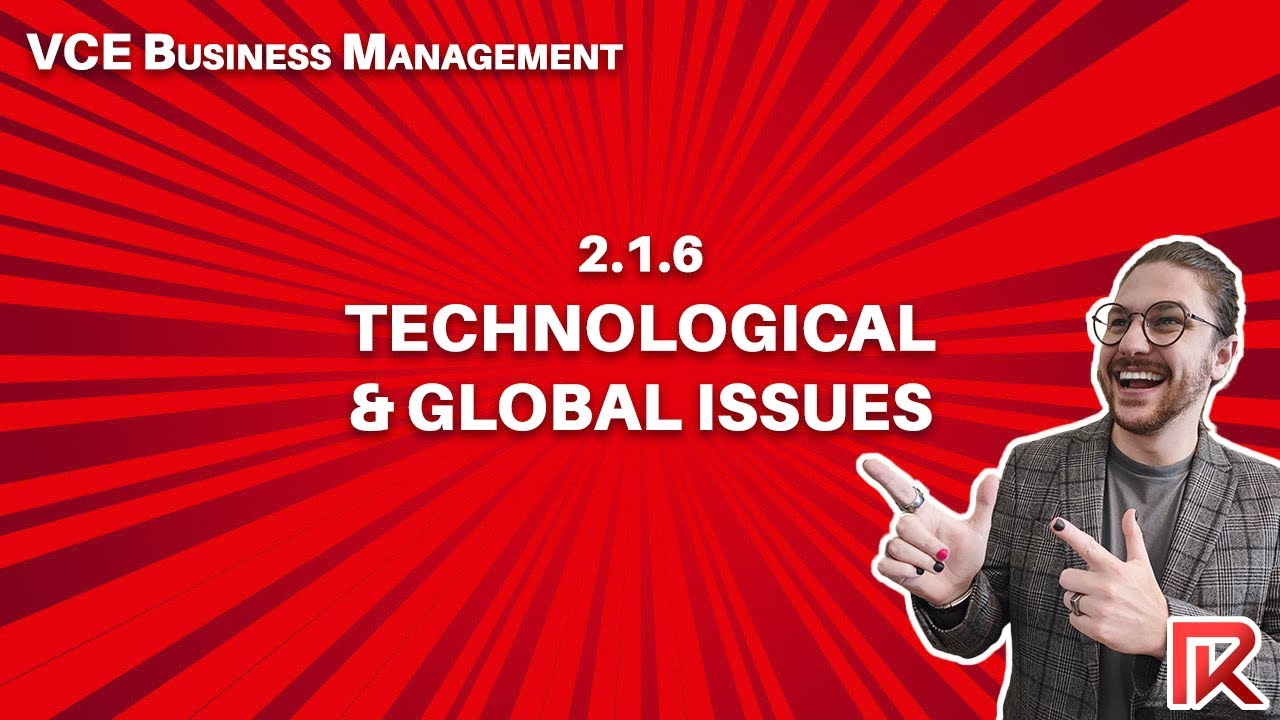Управление бизнесом VCE | 2.1.6 Технологические и глобальные проблемы