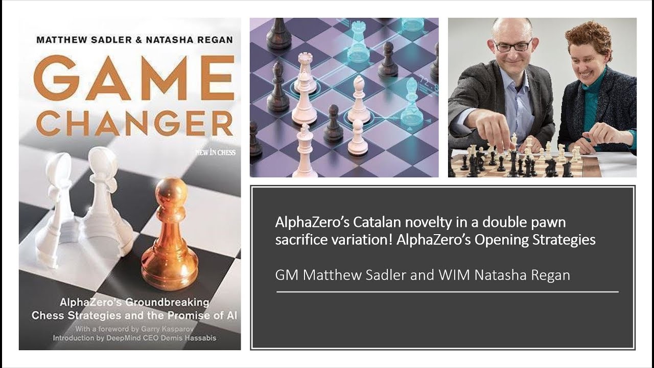 AlphaZero Catalan novelty in a double pawn sacrifice variation! AlphaZero Opening Novelties #8