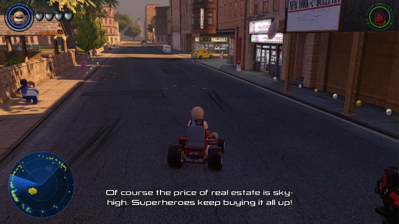 LEGO MARVEL's Avengers - Driving Hawkeye's Tractor
