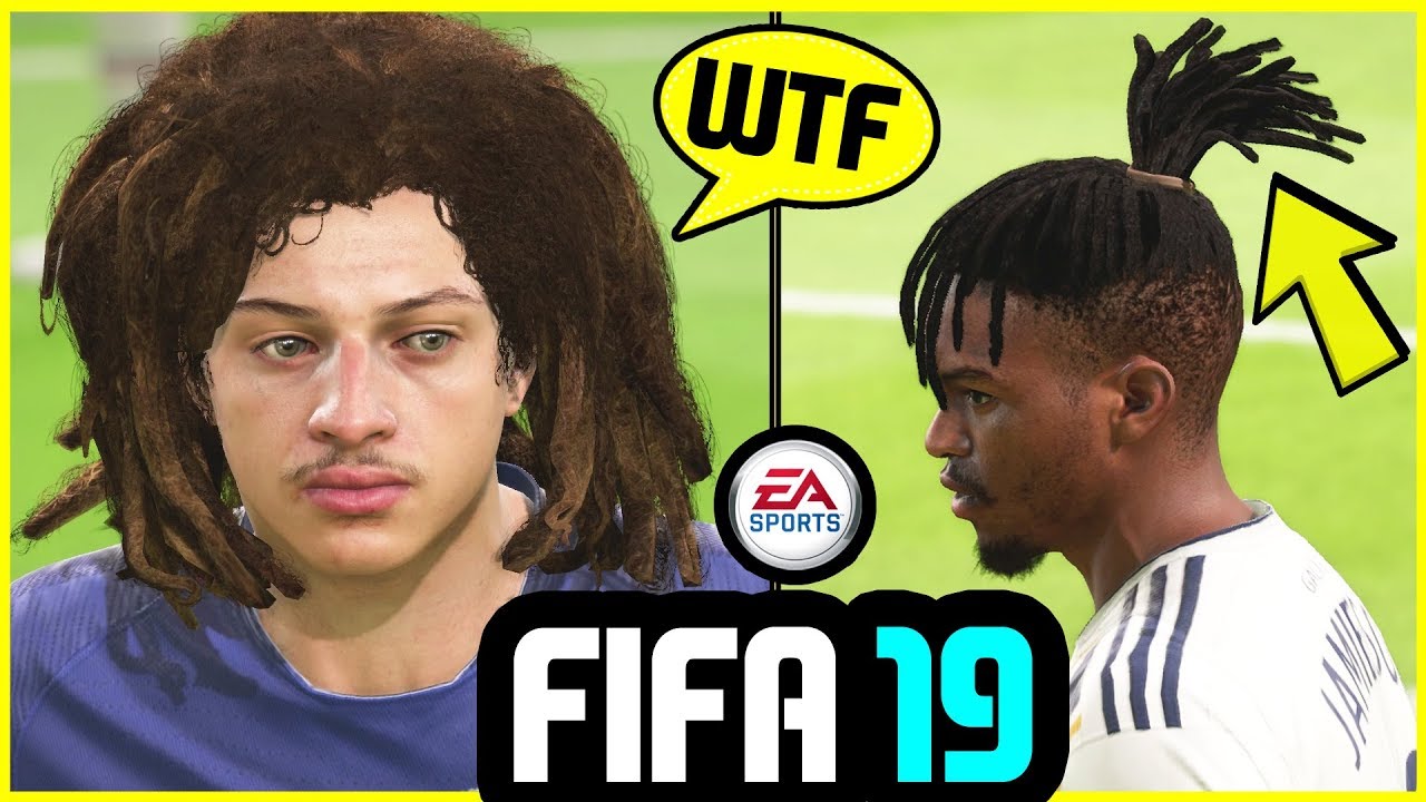 FIFA 19 CRAZY Hairstyles FT. Neymar, Fellaini & More