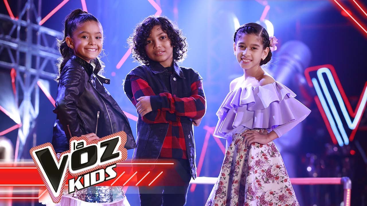 Mia, Angelyn y Alan cantan en las Súper Batallas | La Voz Kids Colombia 2021
