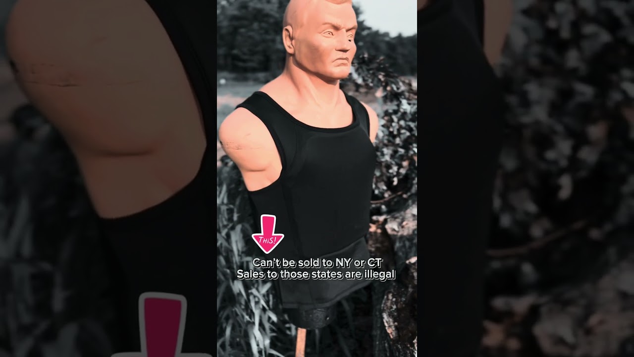 Concealable level 3a bulletproof undershirt for ultimate protection #armor