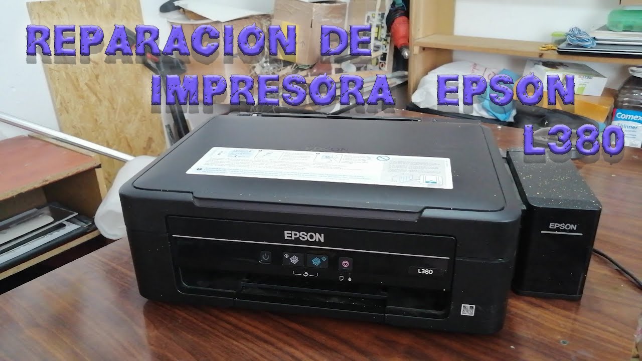 Tutorial Reparación de impresora Epson L380 con problemas de  capacitores dañados