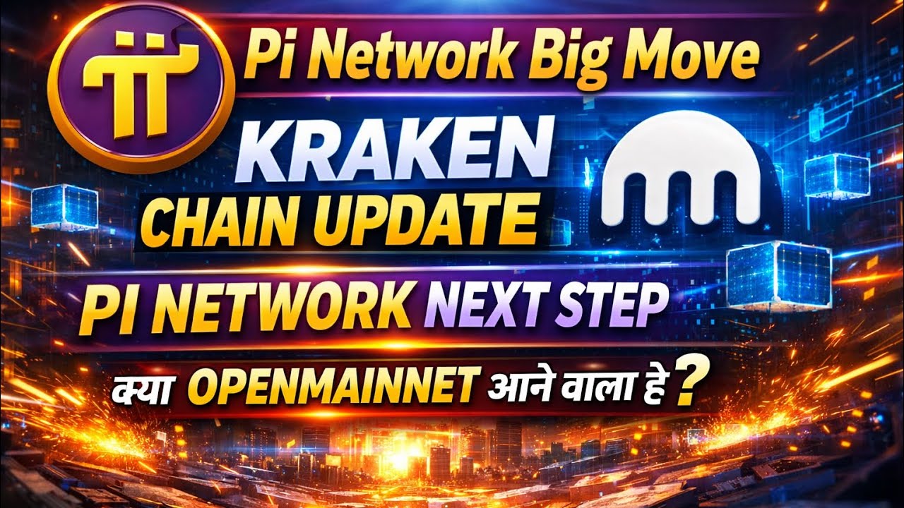 🌟 Pi Network Big Move 🚀 Kraken Chain Update 🔥 Open Mainnet Coming Soon❓|