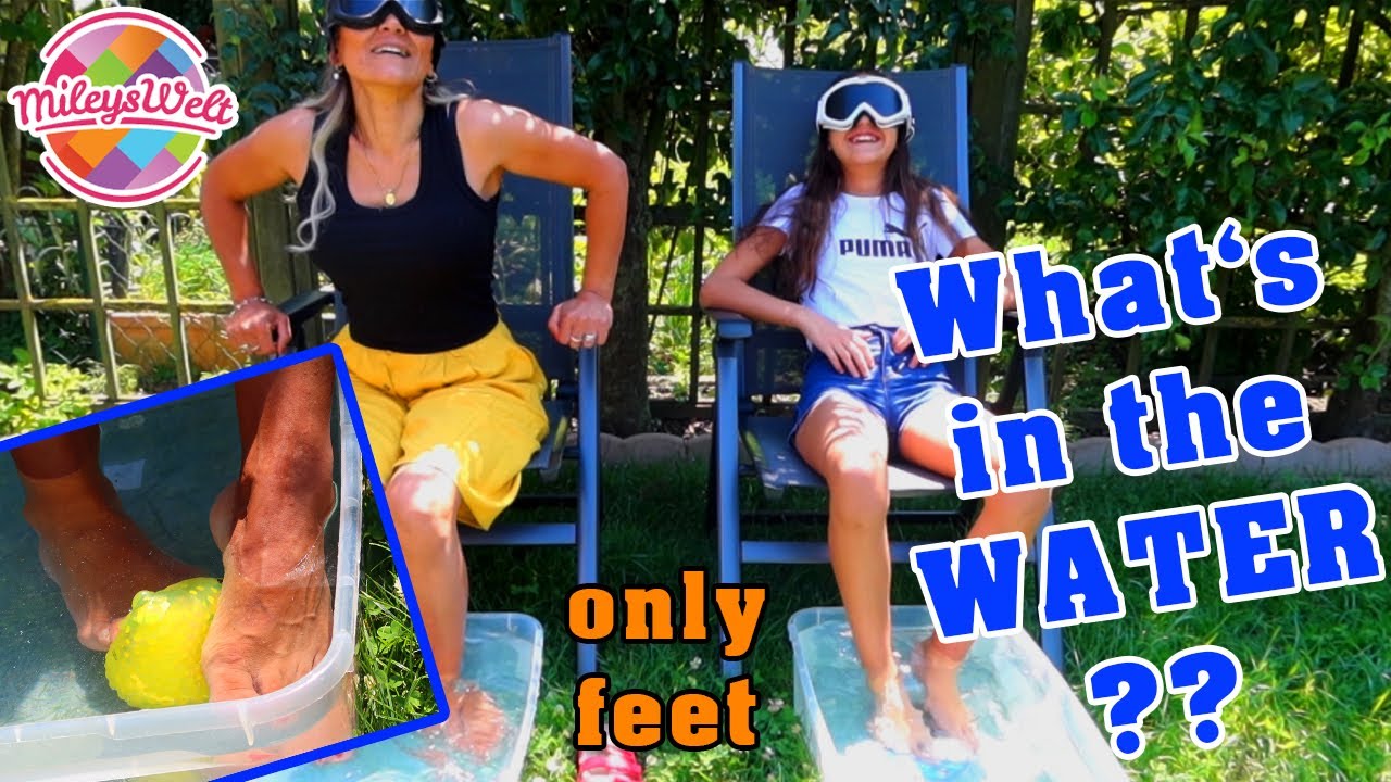 Whats in the Water 🦶🏼 Feet edition 🦶🏼 fühlen mit den Füßen! | Mileys Welt