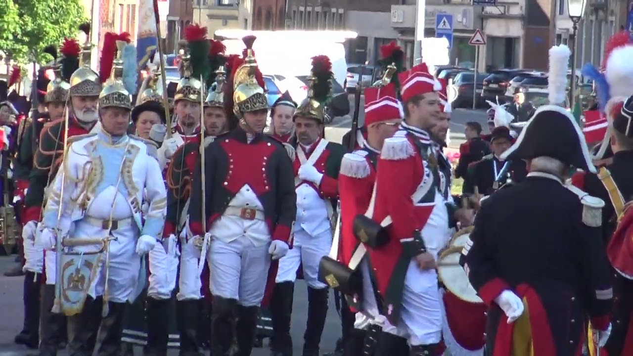 Marche Saint Roch Châtelet 2022 10 compagnie des Dragons