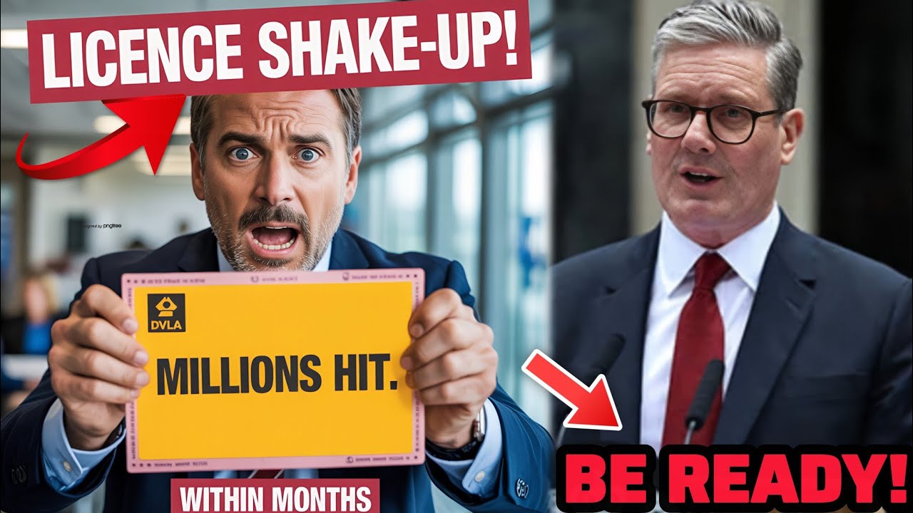 🚨 DVLA Driving Licence Shake-Up: Millions Affected Within Months! 🚨