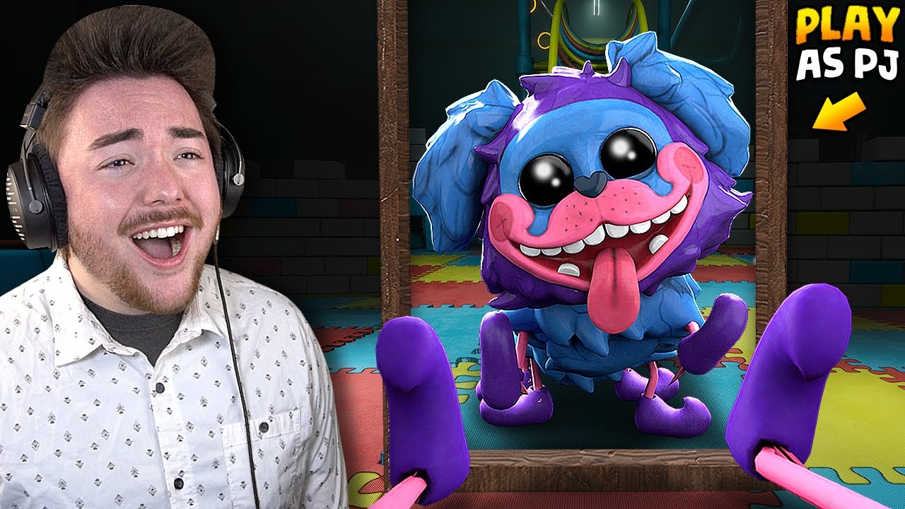 PLAYING AS PJ PUG-A-PILLAR MOD!!! | Poppy Playtime Chapter 2 (Mods)
