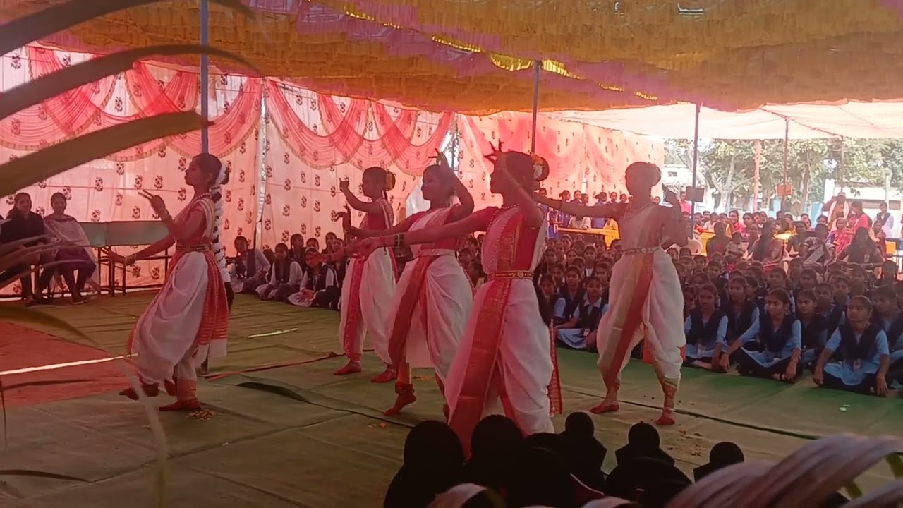 Kgbv sironcha #पालक मेळावा # स्वागतनृत्य 5 feb26