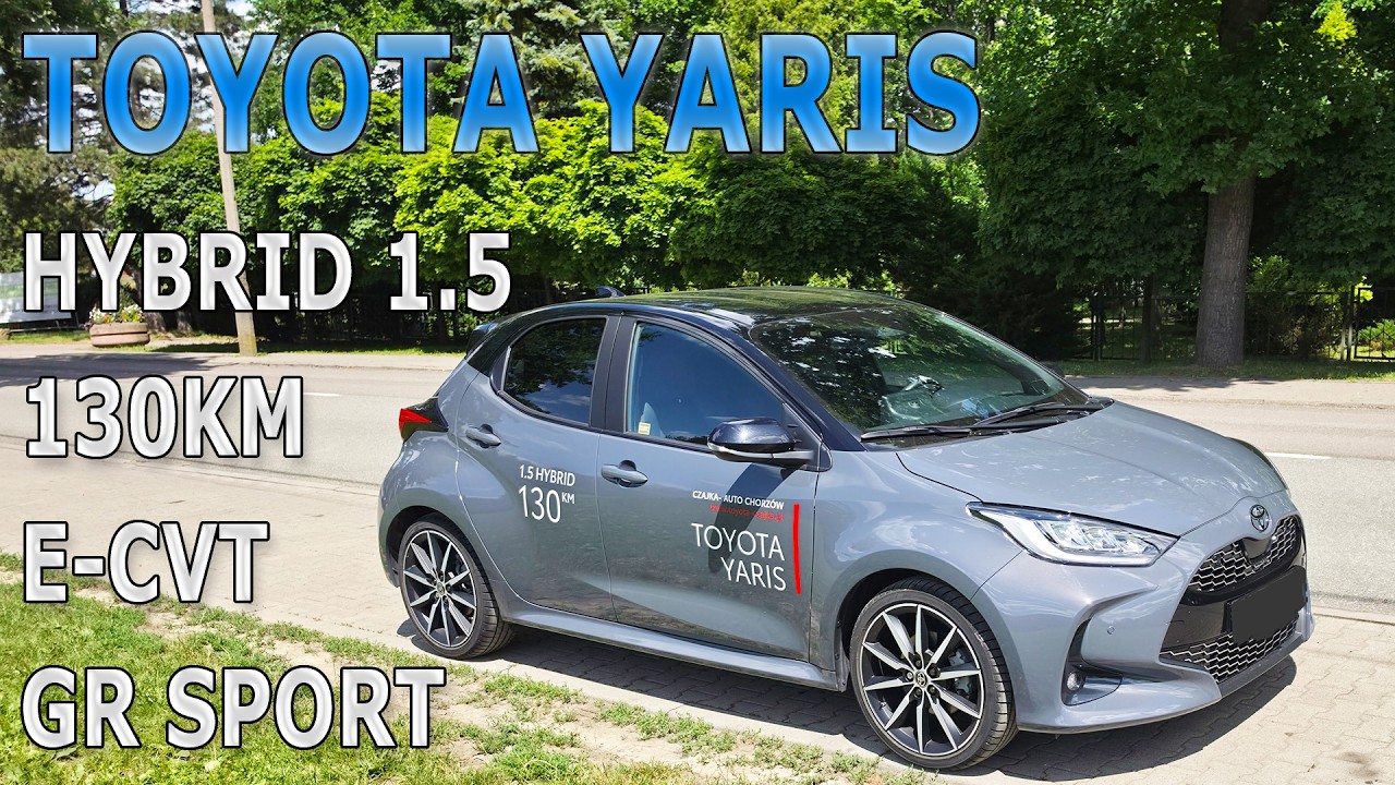TOYOTA YARIS 1.5 130 л.с. HEV GR SPORT &mdash; ПРЕЗЕНТАЦИЯ 4K