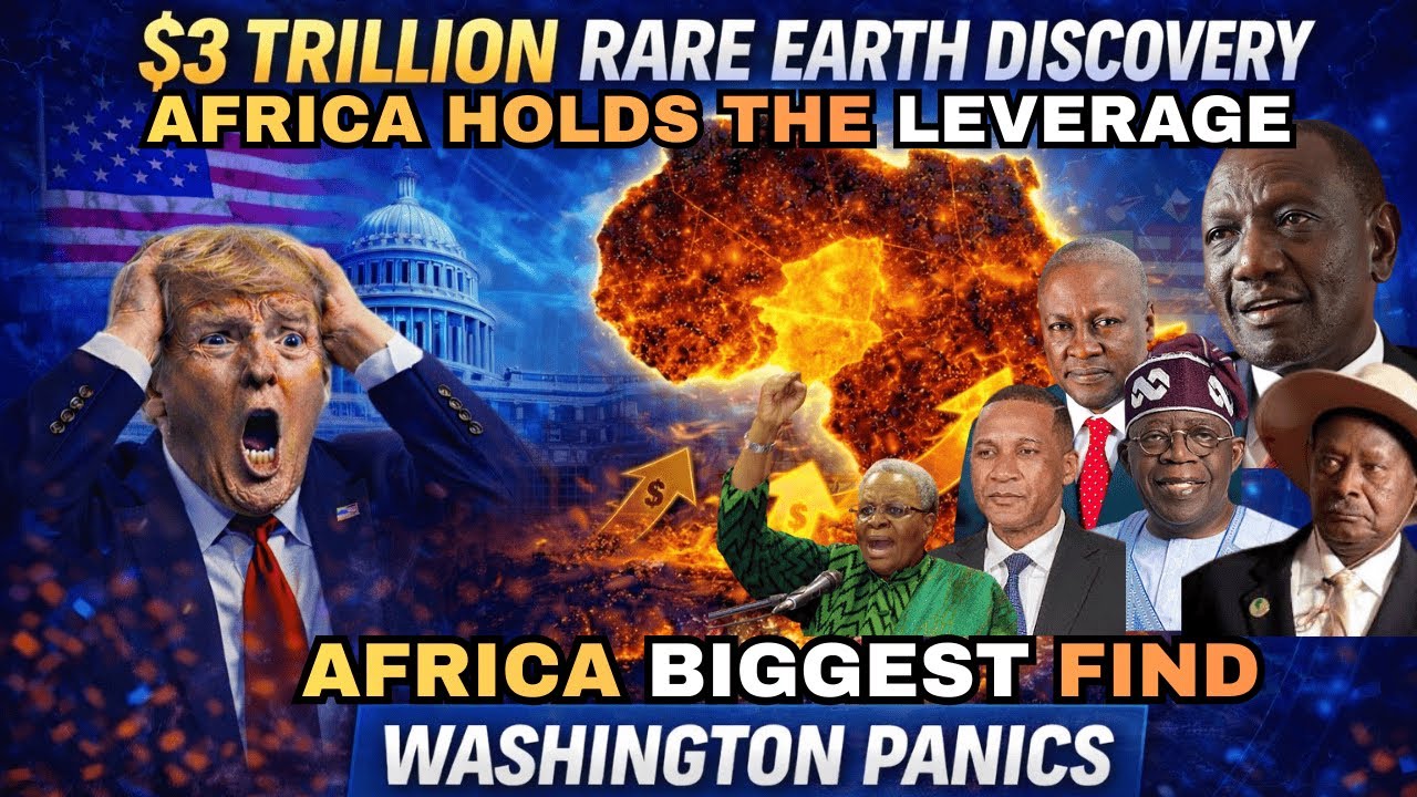 Why Africa's $3 Trillion Rare Earth Discovery Has Washington In Full Panic