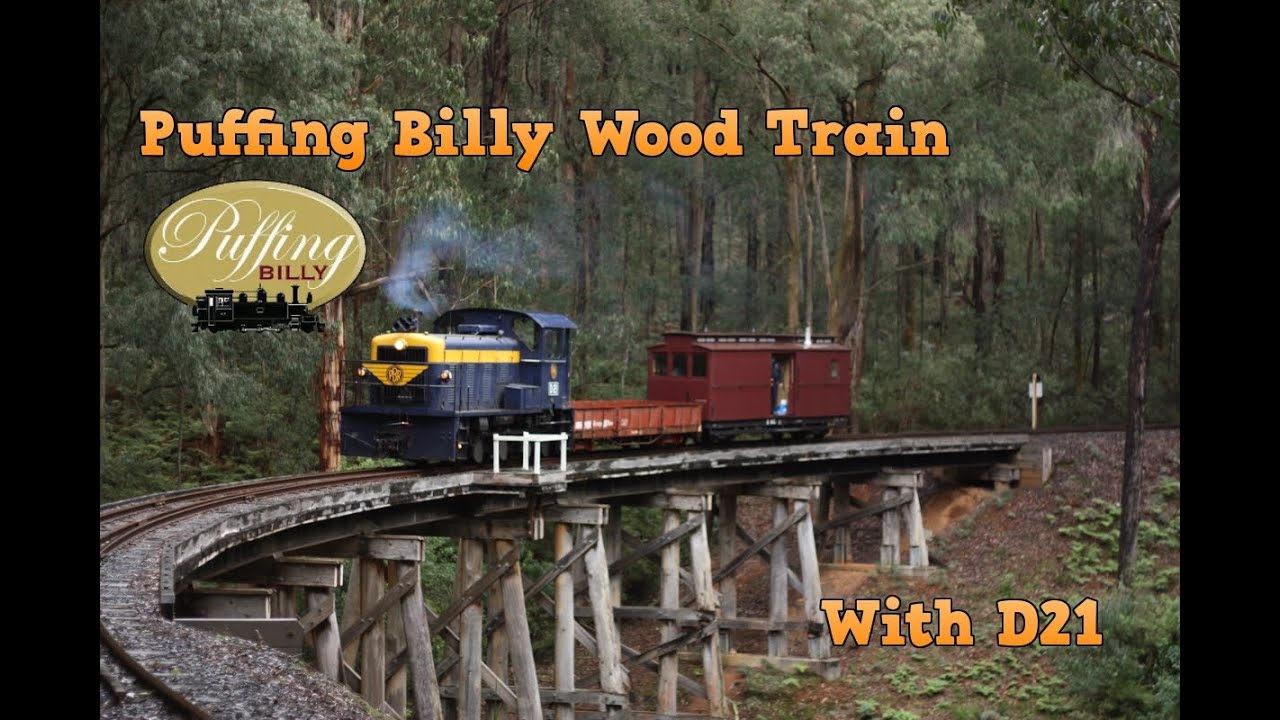 Puffing Billy Australia - Morning Wood Train