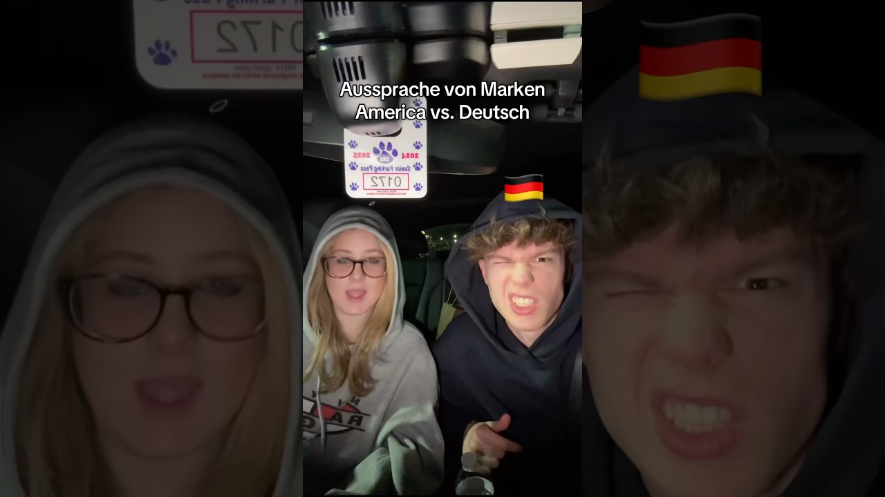 pronounce brand names in our own languages #auslandsjahr #exchangeyear #exchangestudents #austausch