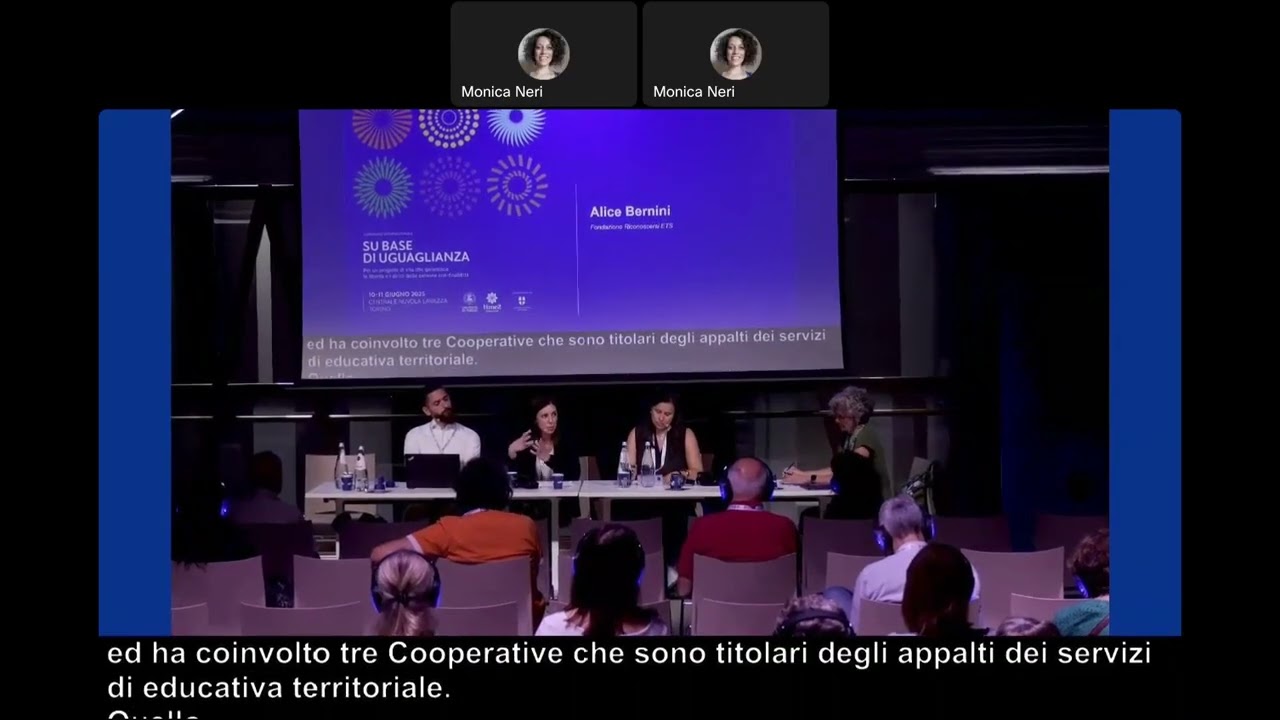 Su base di uguaglianza - Alice Bernini - Fondazione Riconoscersi Arezzo