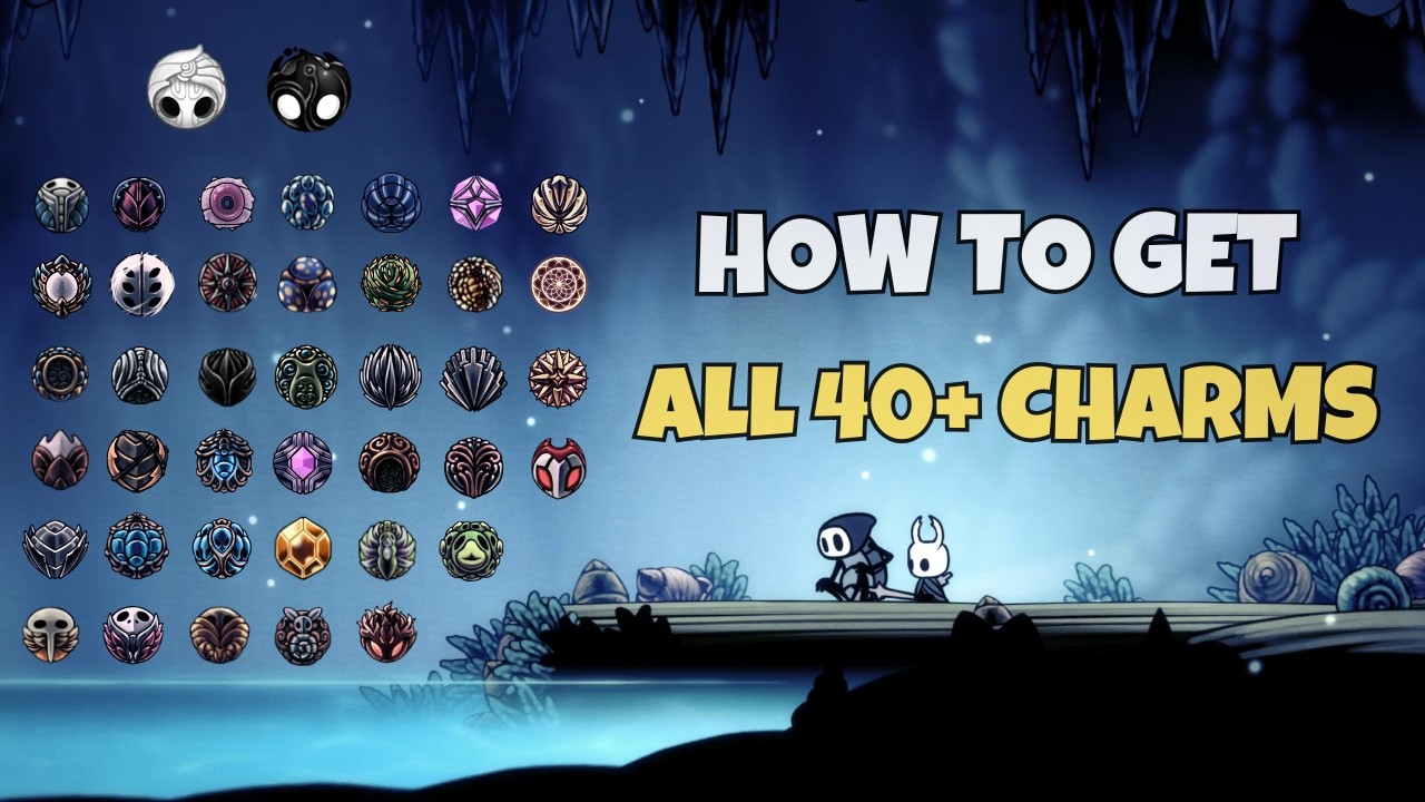 How To Get All Charms | Hollow Knight