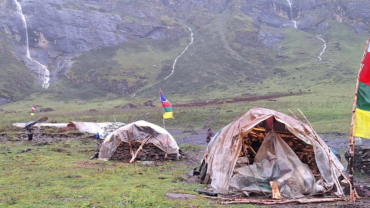 This is Himalayan Life | Rainy Day in Village | Nepal🇳🇵|Ep- 219| Jiree Village |VillageLifeNepal