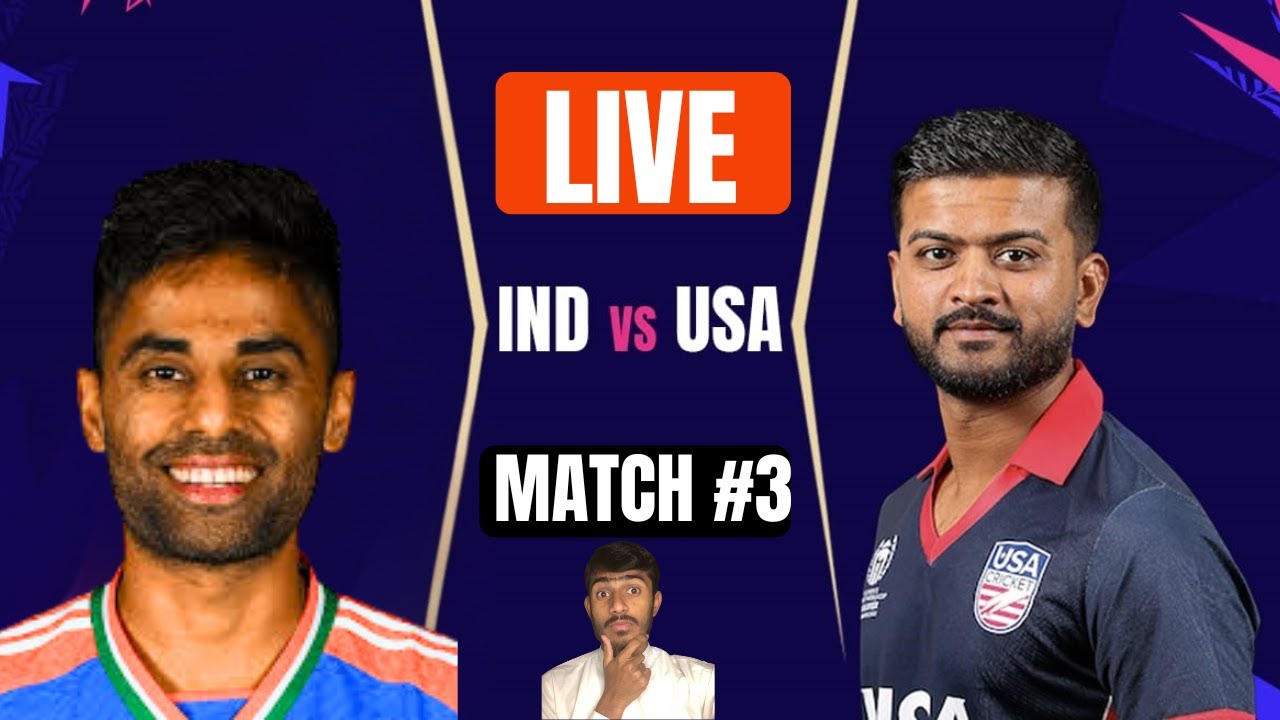 india vs USA live Match | Live Match Streaming | Live Score