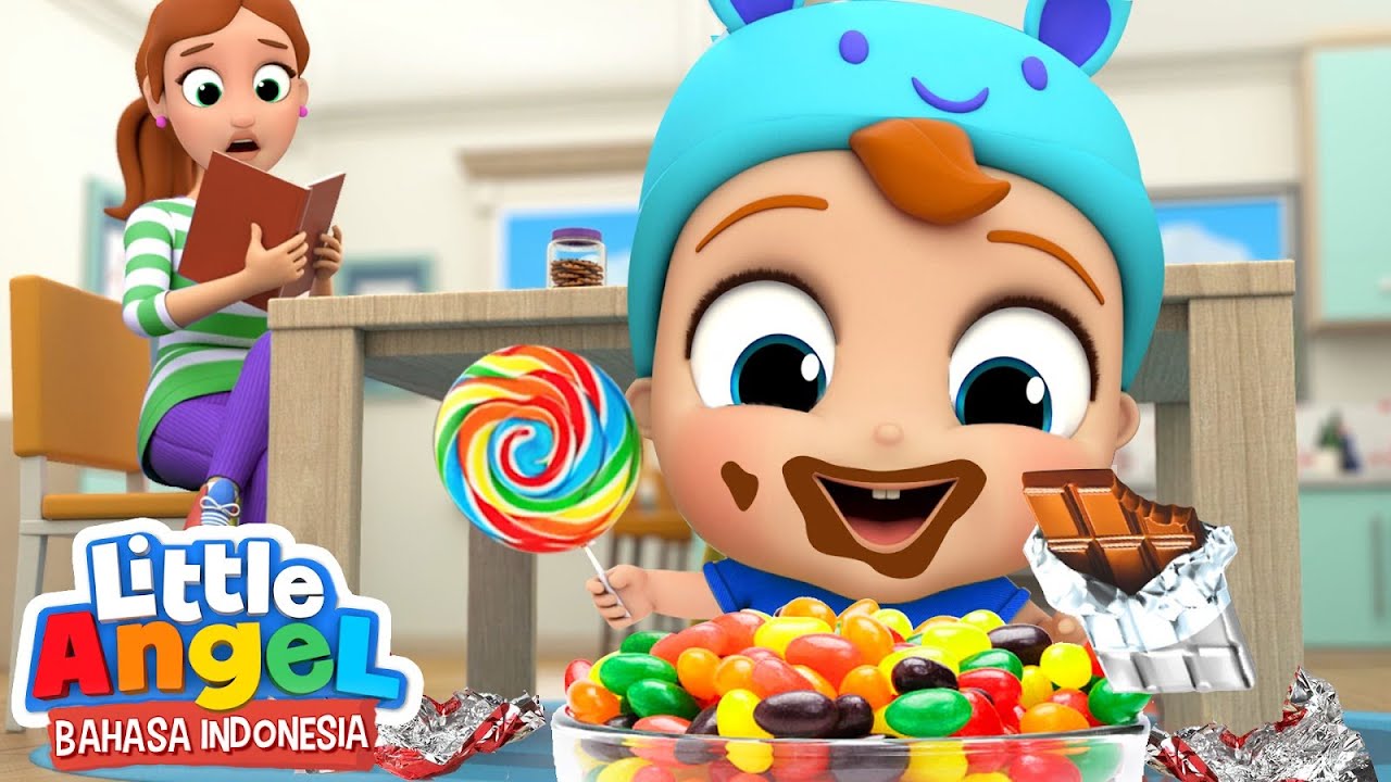 Pentingnya Makan Sayur dan Buah | Kartun Anak | Little Angel Bahasa Indonesia