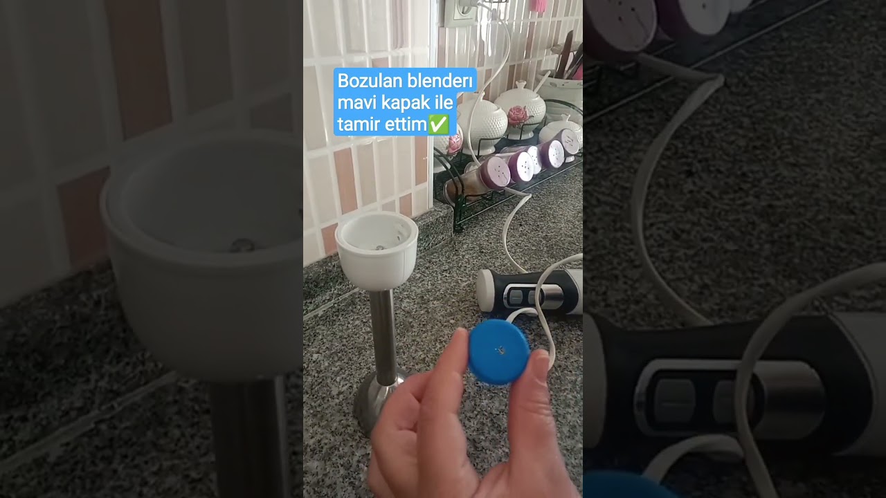 Mavi kapak ile Blender tamiri✅#keşfetbeni&ouml;ne&ccedil;ıkar #keşfeted&uuml;ş #keşfetbeni&ouml;ne&ccedil;ıkar