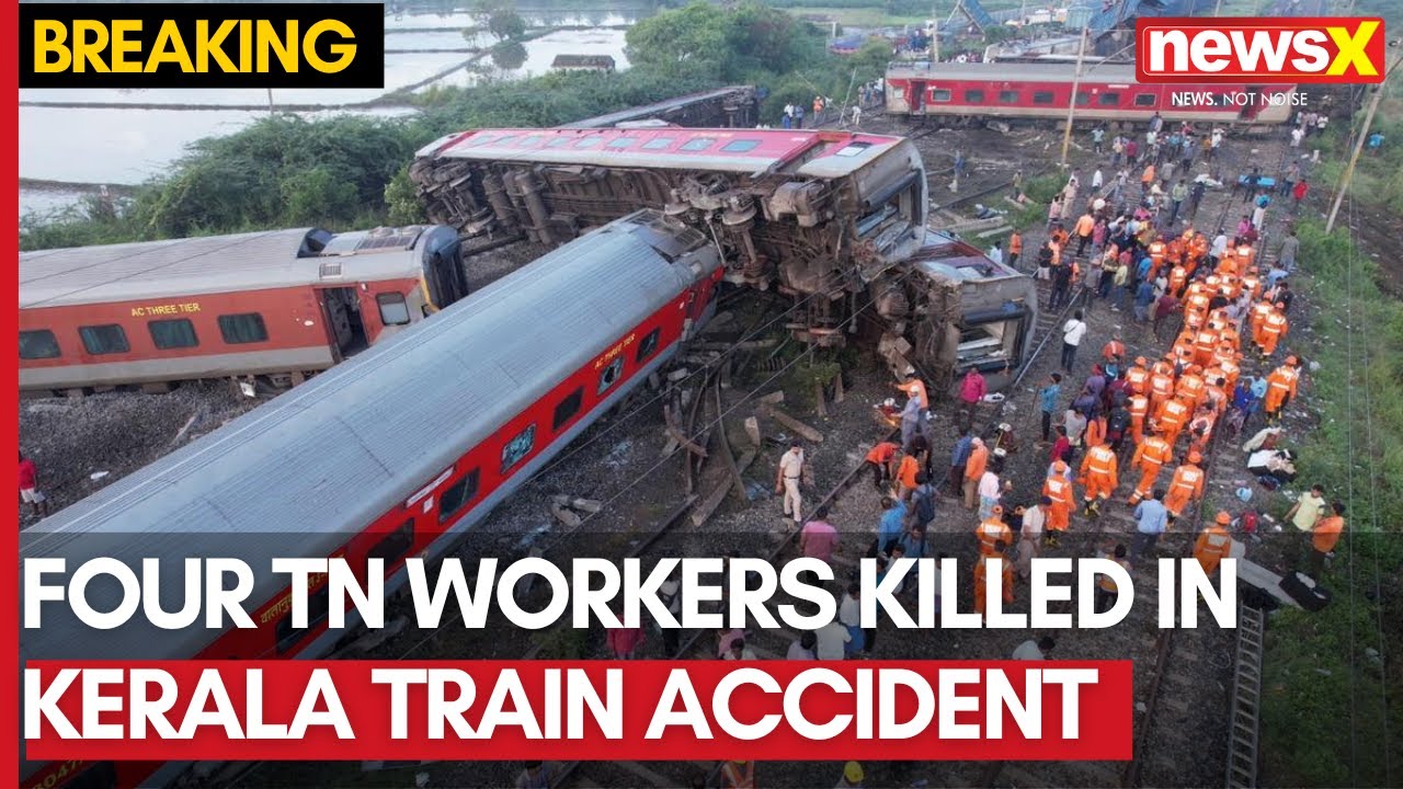 Breaking News | Four Sanitary Workers Killed In Kerala Train Accident | NewsX