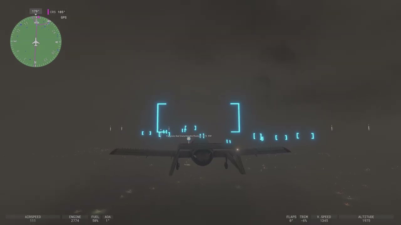 Microsoft Flight Simulator 2024: Nachflug - Schortens nach Bad Zwischenahn