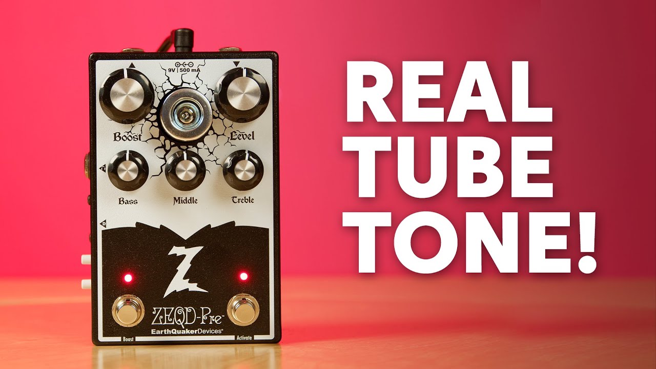 Предварительная демонстрация EarthQuaker Devices ZEQD: как получить настоящее ламповое звучание н...