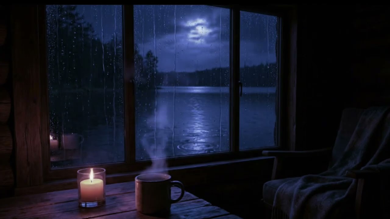 Fall Asleep Naturally with Soft Rain Sounds (No Thunder, Calm Night)