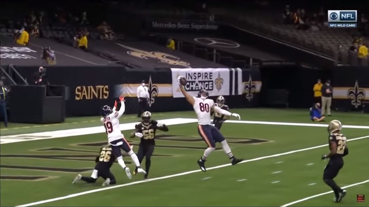 Jimmy Graham One Handed Walk Off Touchdown | Bears vs Saints
