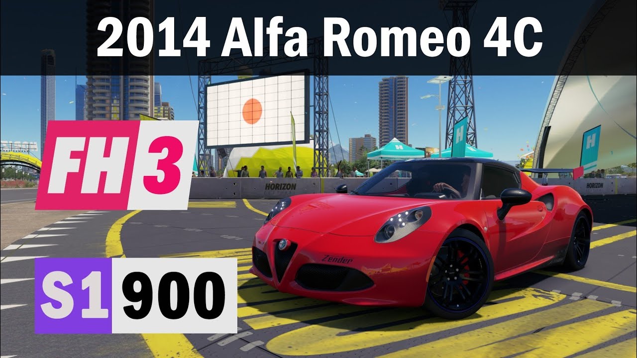 Forza Horizon 3 - 2014 Alfa Romeo 4C, Race
