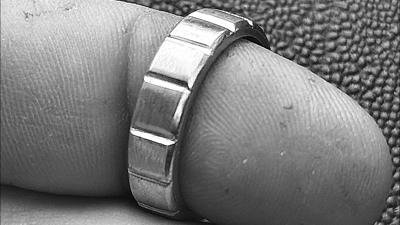 Gjorde min f&ouml;rsta silver ring!