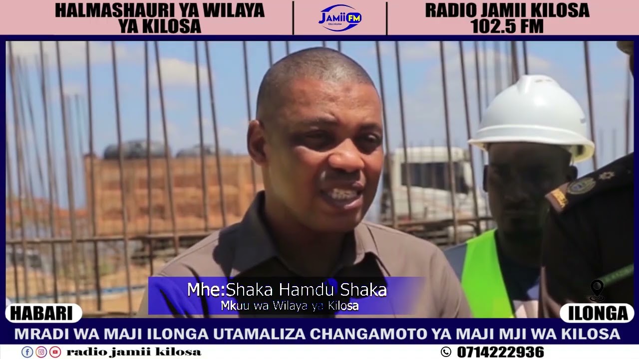 MRADI WA ILONGA UTAMALIZA CHANGAMOTO YA MAJI  MJI WA KILOSA