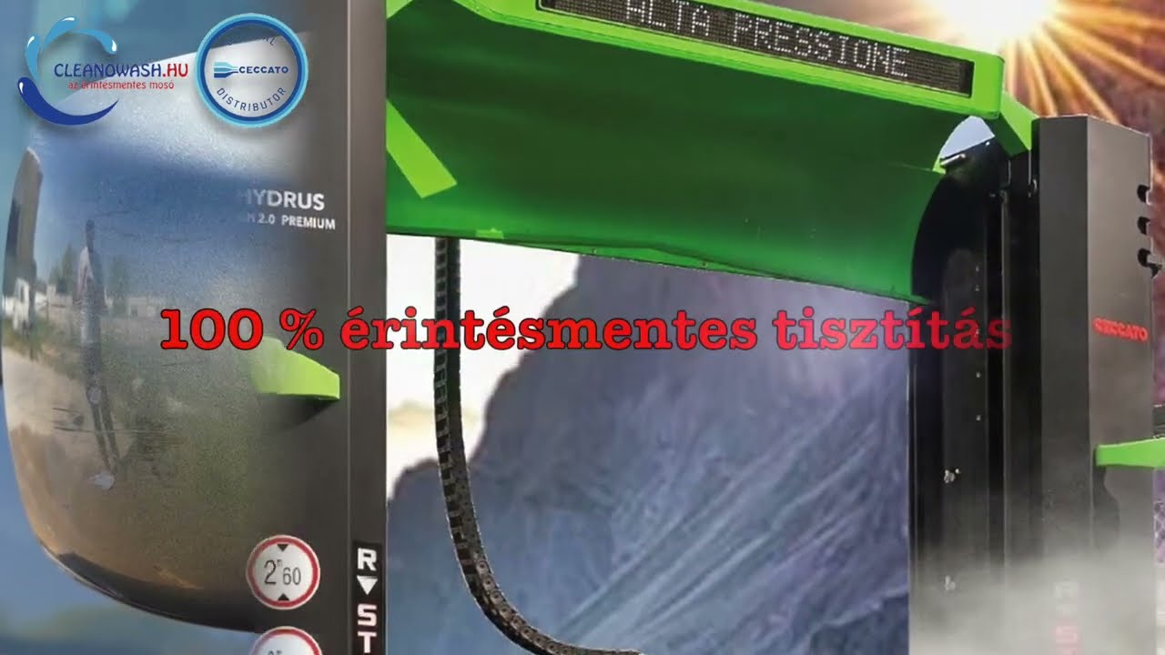 &Eacute;rint&eacute;smentes automata mos&oacute;berendez&eacute;s Ceccato Hydrus TOUCHFREE
