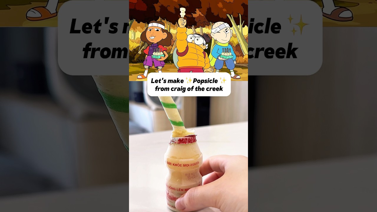 Popsicle from Craig of the creek!! #shorts